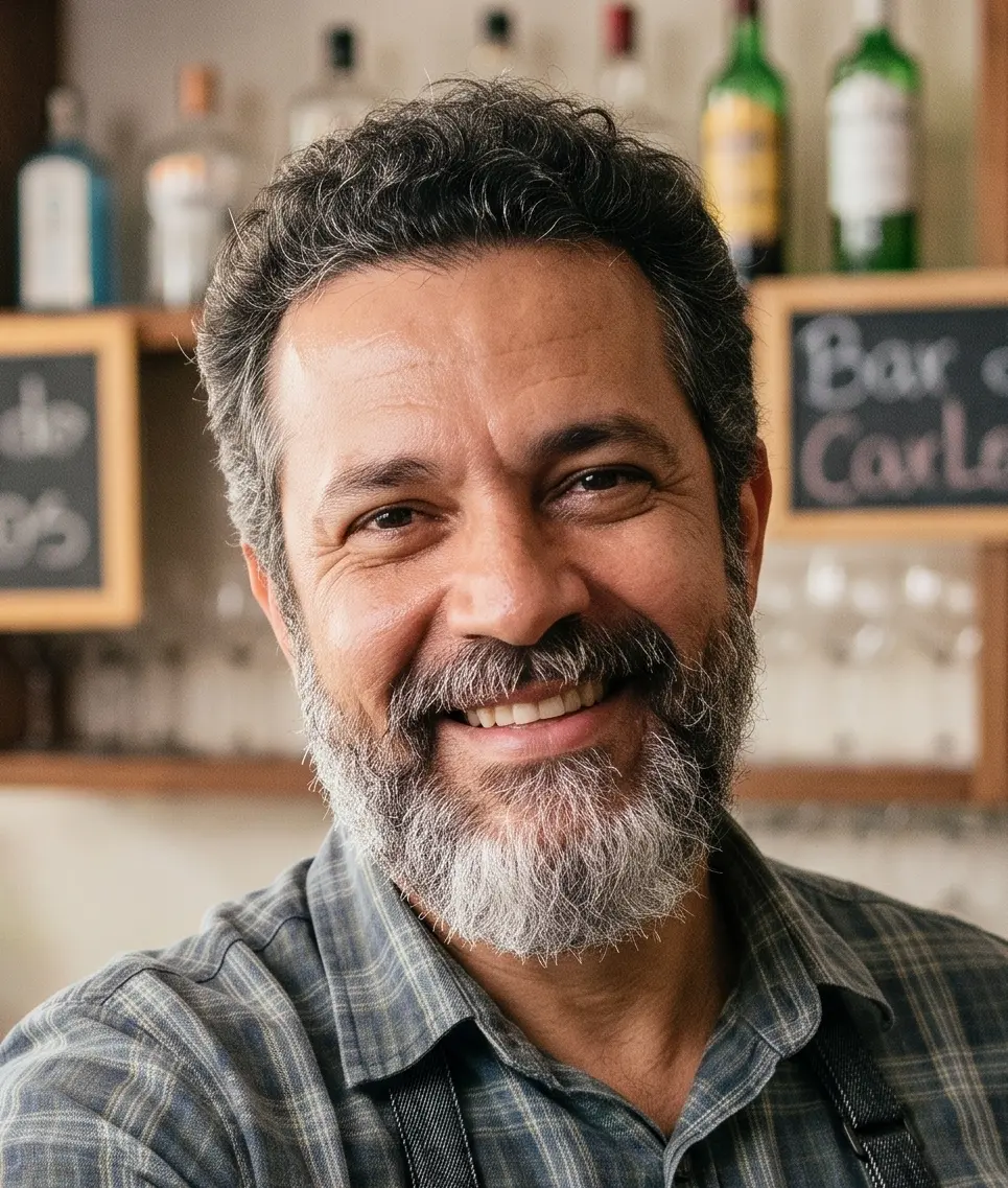 Carlos Mendes, Proprietário do Bar do Carlos